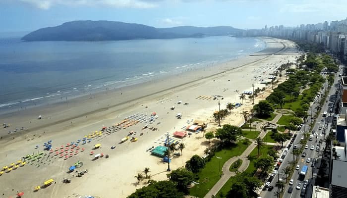 Praia do Gonzaga, Santos SP